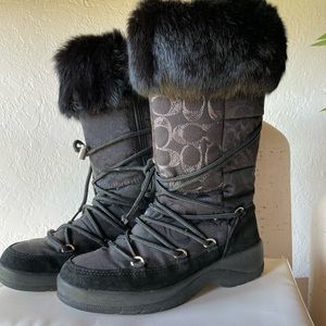 Vintage COACH Snow Boots